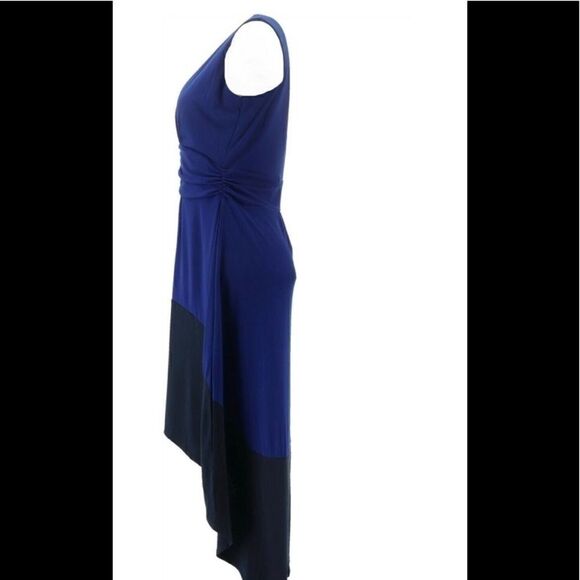 Kelly Clinton Ho low color Block fashion DressMP - Picture 11 of 14